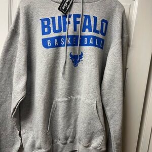 Buffalo Basketball Gray Hoodie